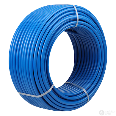 Everline Alupex előre szigetelt ötrétegű alubetétes műanyag cső 20x2 kék 50m/tekercs (víz, fűtés)