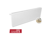 Silver UNI radiátor szelepes 22K 600x1600 Jobb-bal forgatható, beépített szelepes, alsó bekötési pont, ajándék egységcsomag