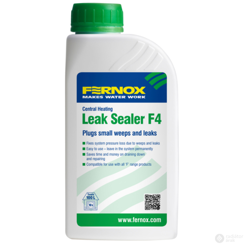 Fernox Leak Sealer F4 fűtési rendszer szivárgás tömítő folyadék 500 ml